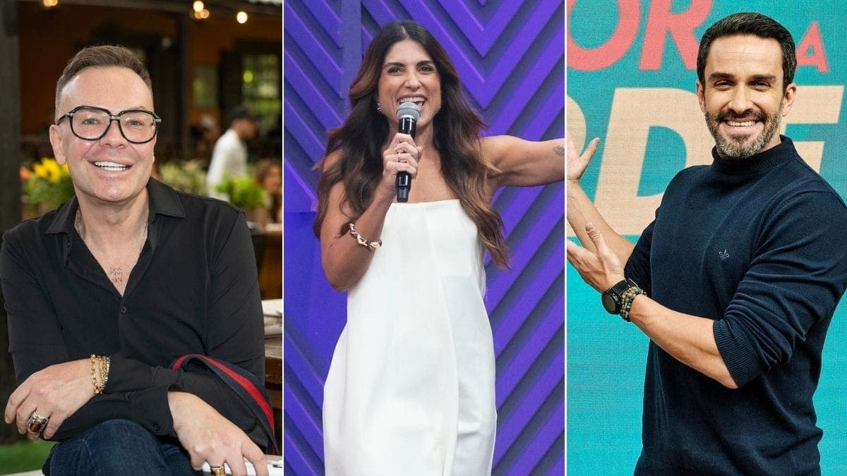 Felipeh Campos, Pâmela Lucciola e JP Vergueiro