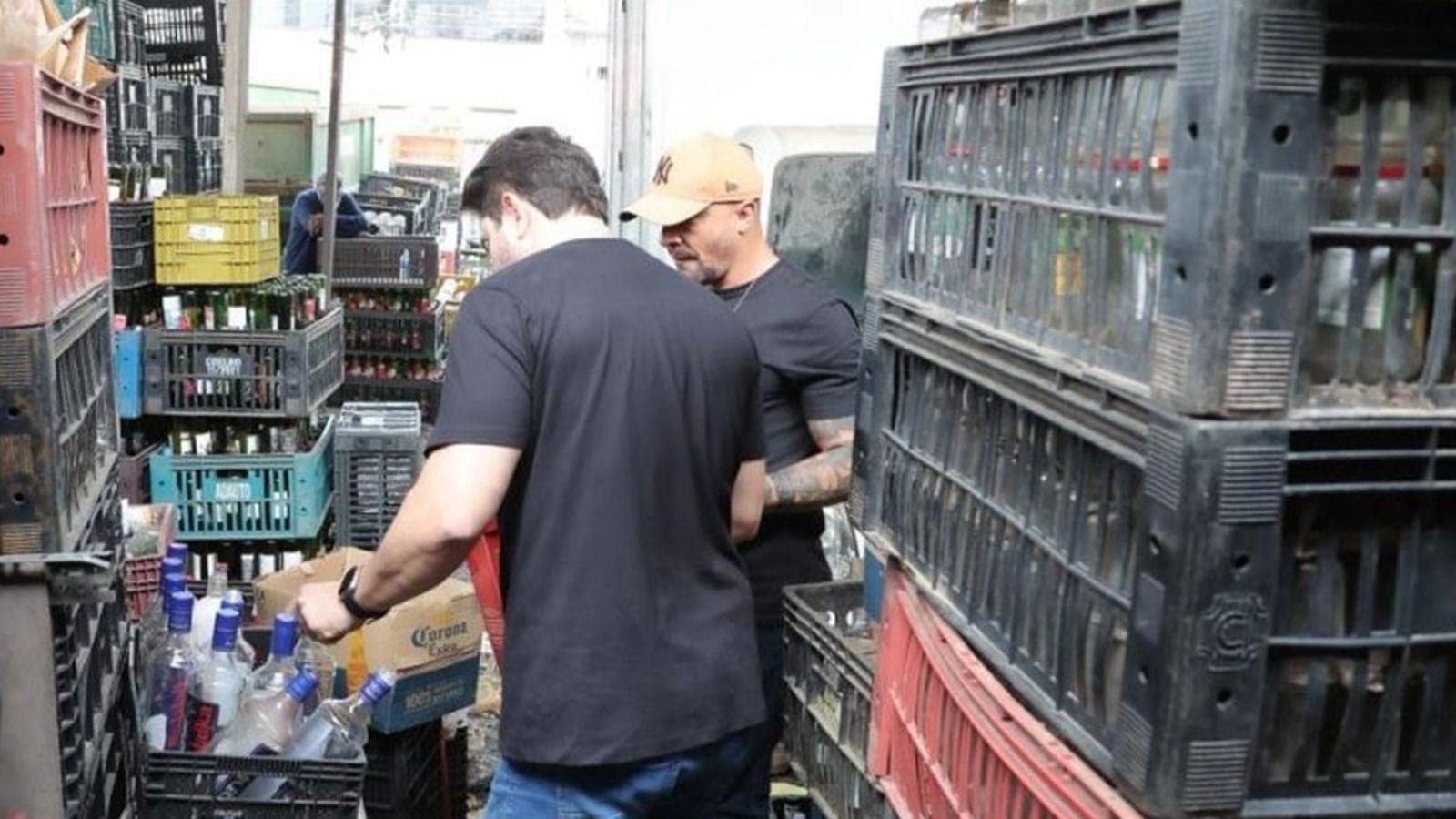 Operação apreende bebidas