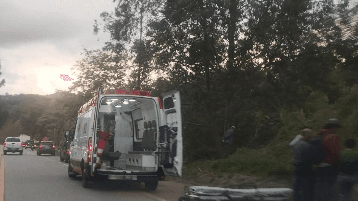 Militar da FAB morre após se envolver em acidente de carro na Rodovia Paulo Virgínio em Cunha