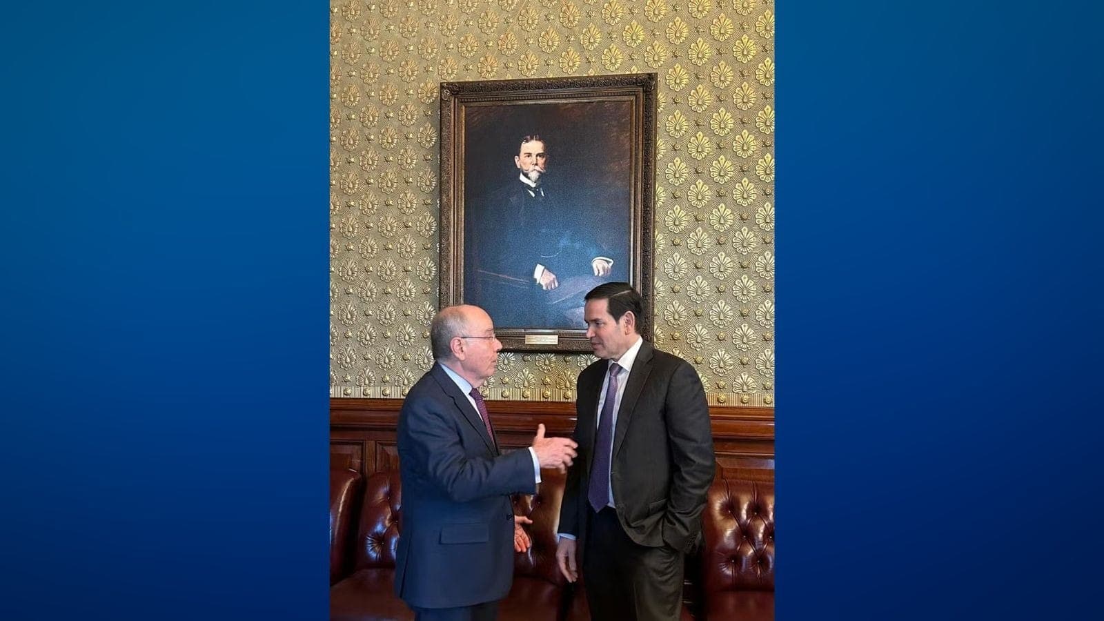 Mauro Vieira e Marco Rubio