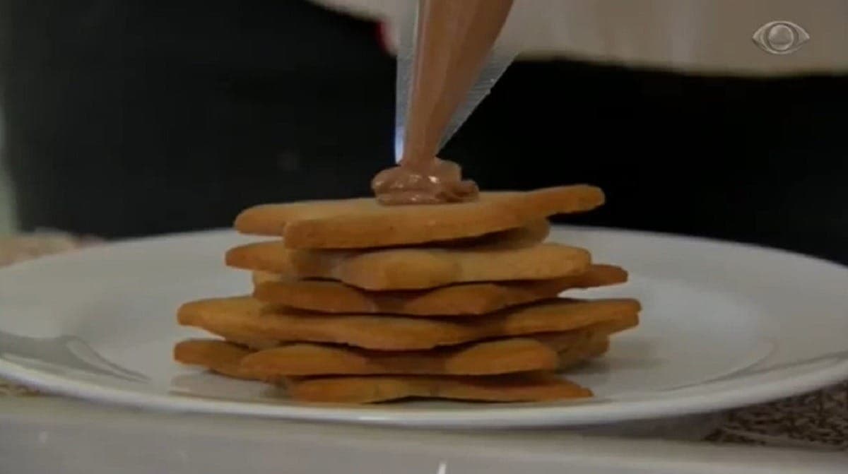 Árvore de Natal de biscoito é fácil de fazer
