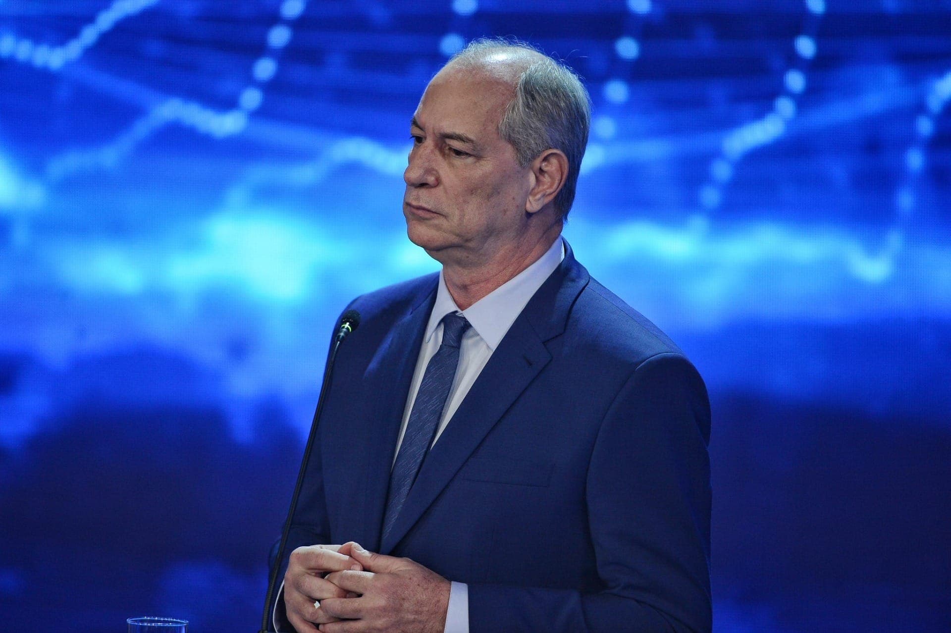 Ciro Gomes no debate na Band em 2022