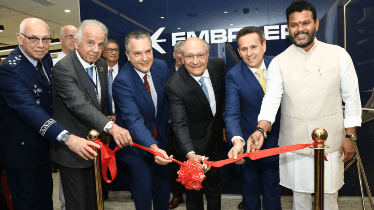 Embraer inaugura escritório em Nova Delhi na Índia