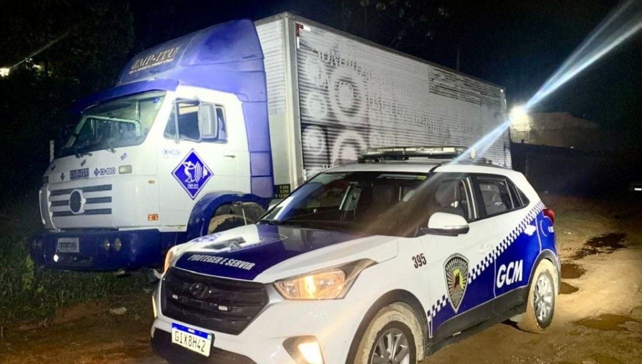 Caminhão localizado