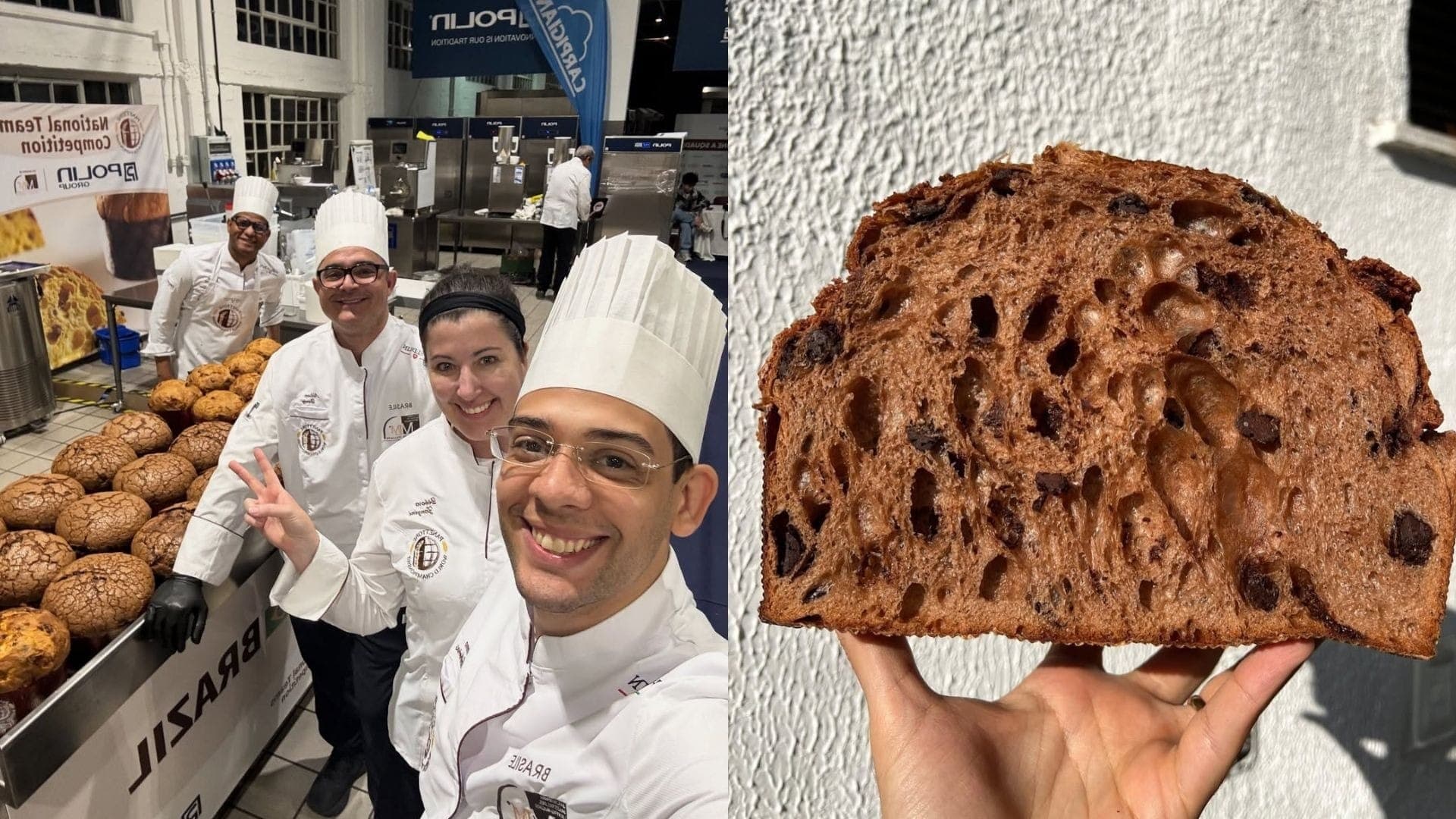 Equipe venceu prêmio em campeonato de panetones
