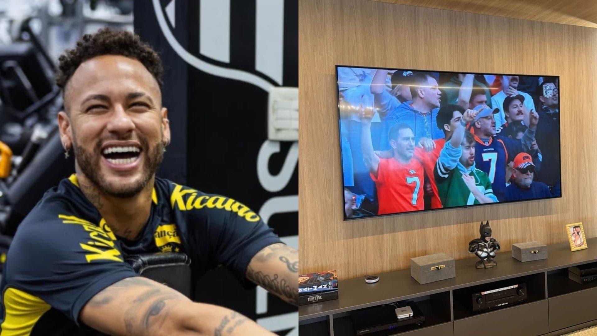 Neymar Jr. tem TV Box em casa