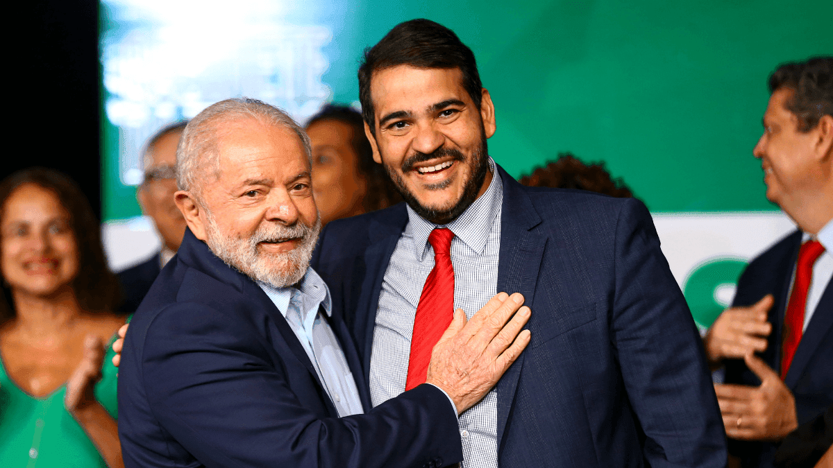 Lula e Jorge Messias