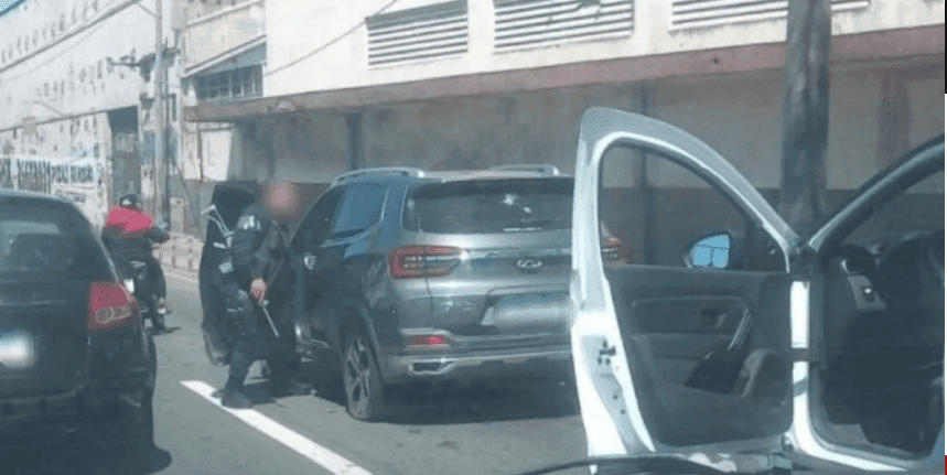 criminoso que foi baleado na linha amarela