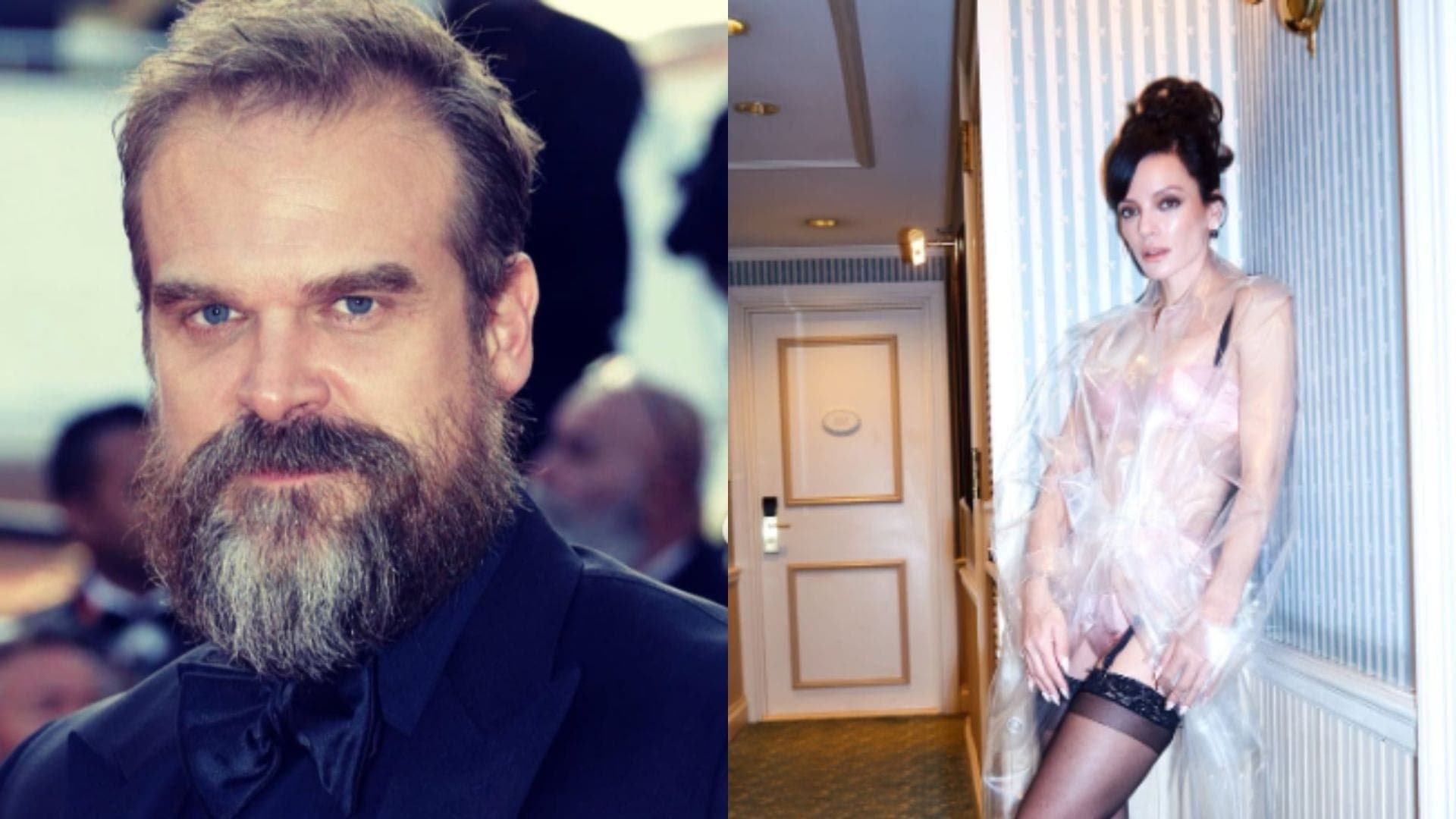 David Harbour e Lily Allen