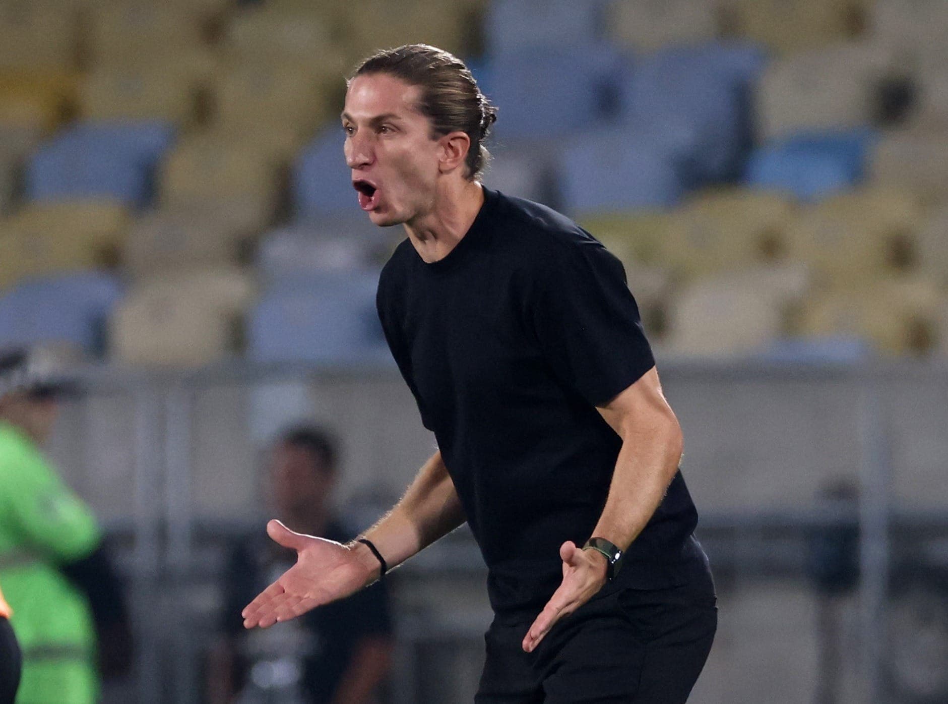 Filipe Luís, técnico do Flamengo