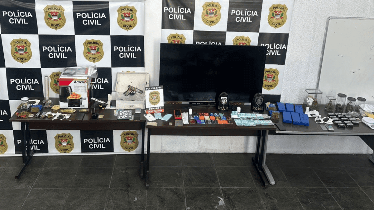 Polícia Civil prende sete pessoas e desarticula organização criminosa em Taubaté