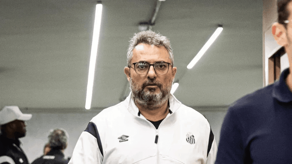 Alexandre Matos, executivo de futebol do Santos