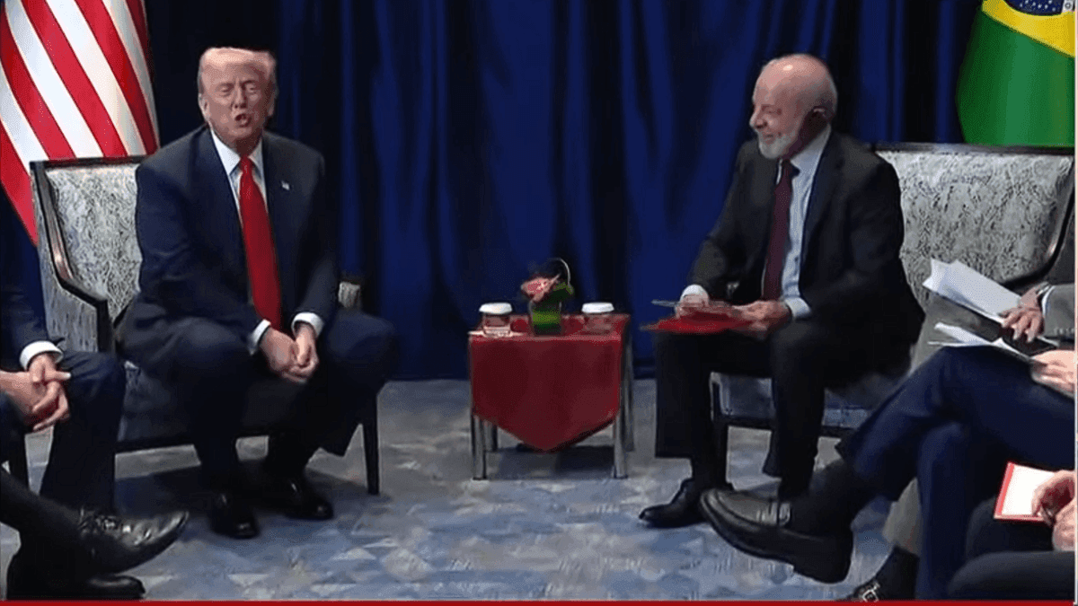 Lula e Trump na Malásia