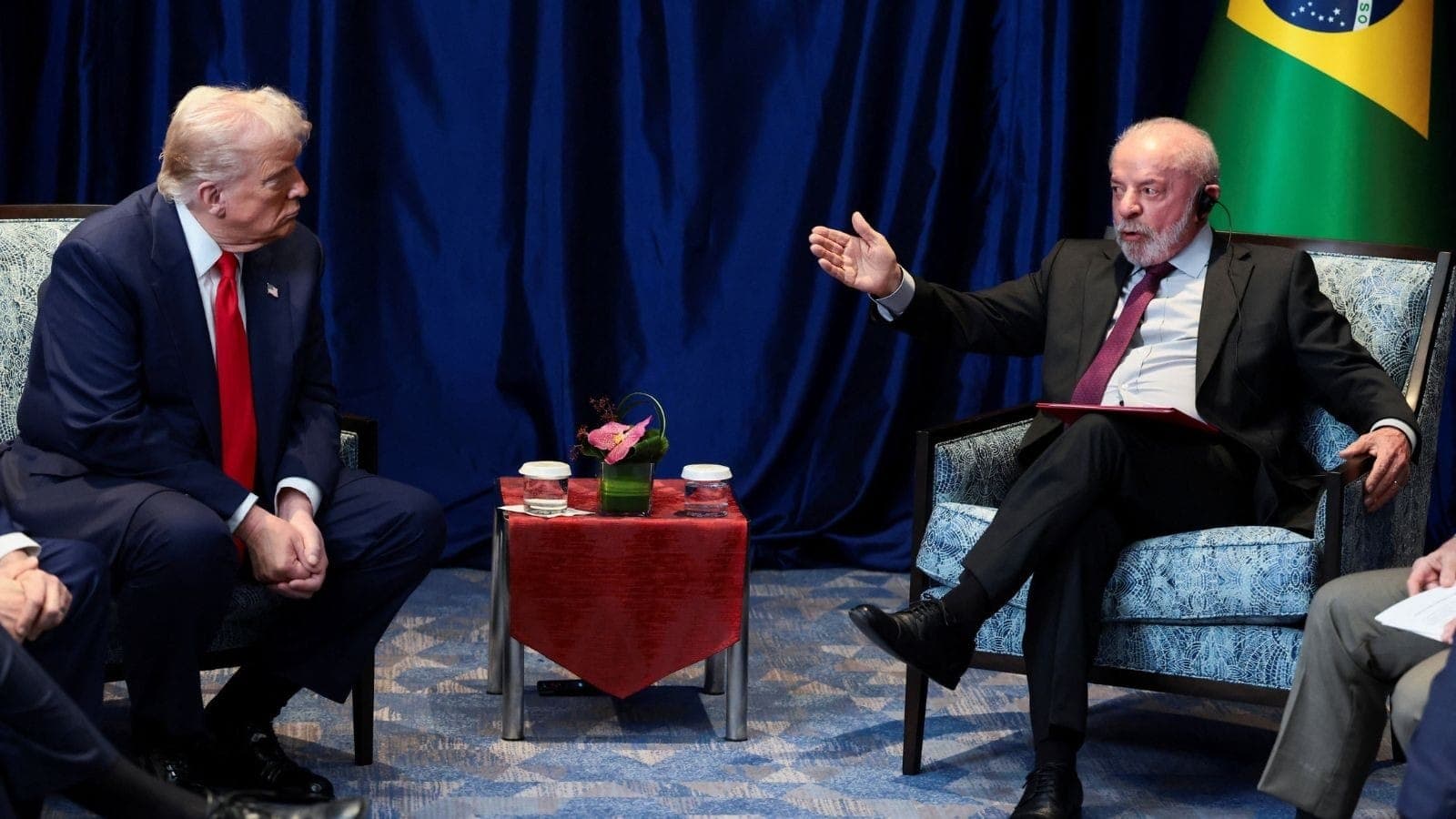 Lula e Trump na Malásia