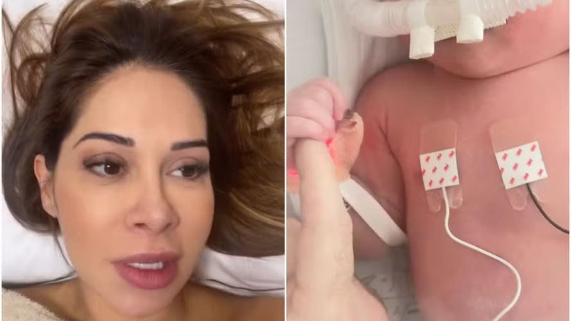 Maíra Cardi falou que filha está na UTI