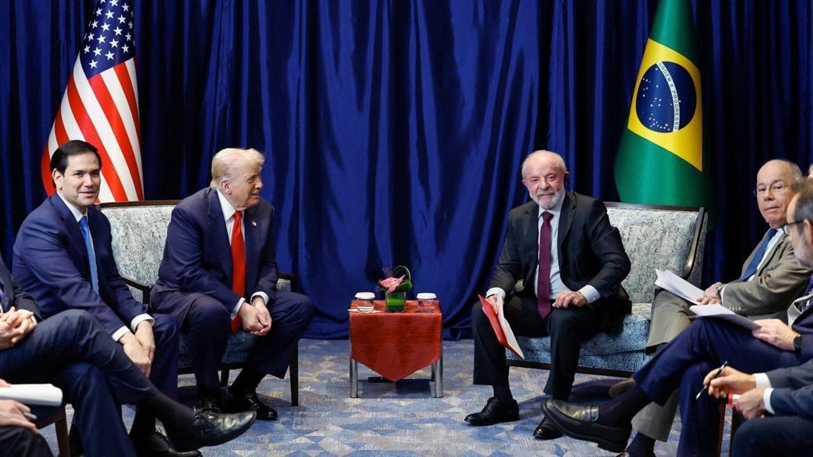 Reunião de Lula e Donald Trump