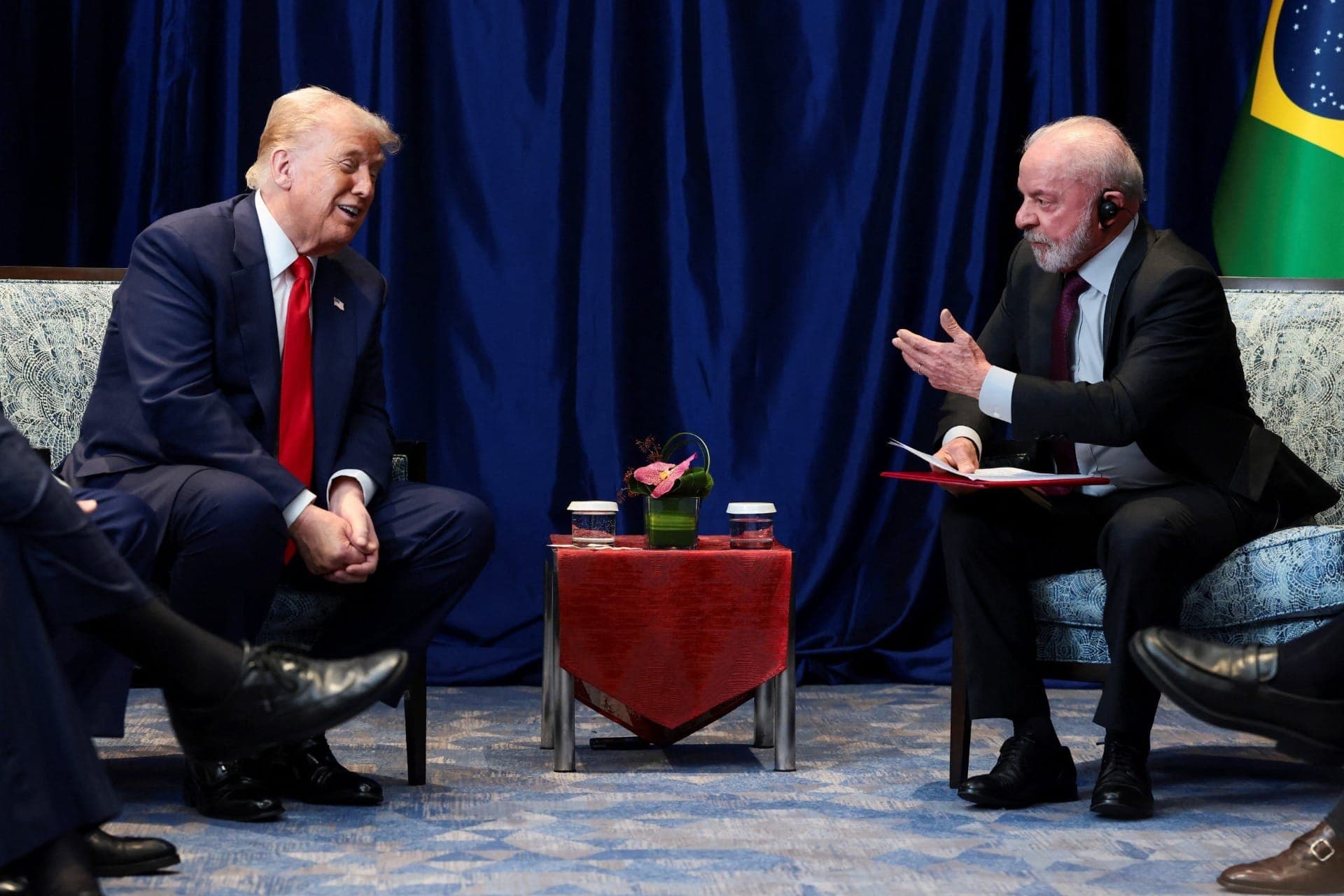 Trump e Lula na Malásia