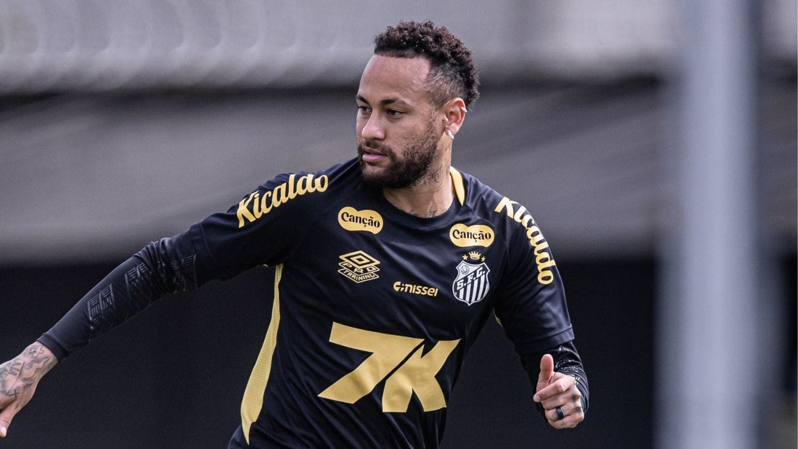 Neymar, atacante do Santos