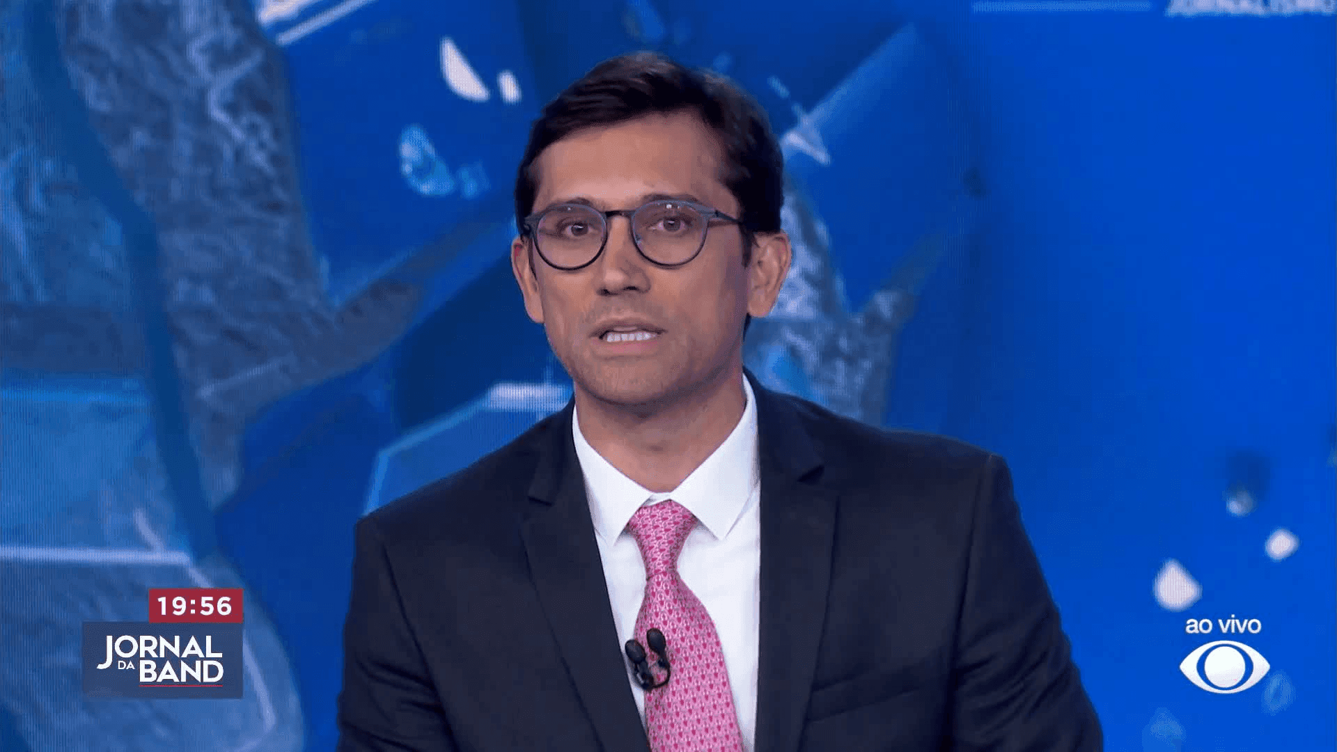 Rodolfo Schneider no Jornal da Band