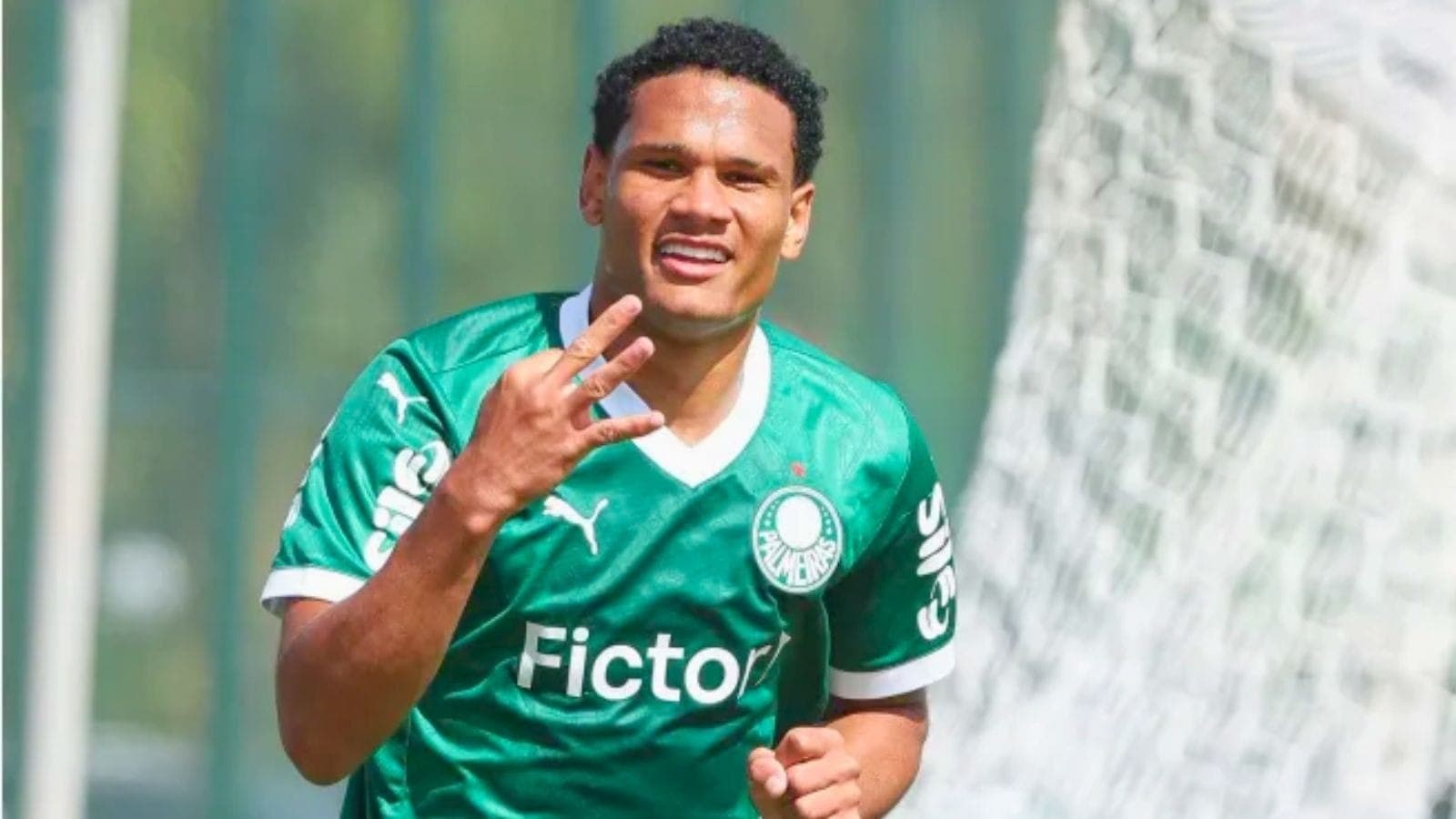 Eduardo Conceição, atacante da base do Palmeiras