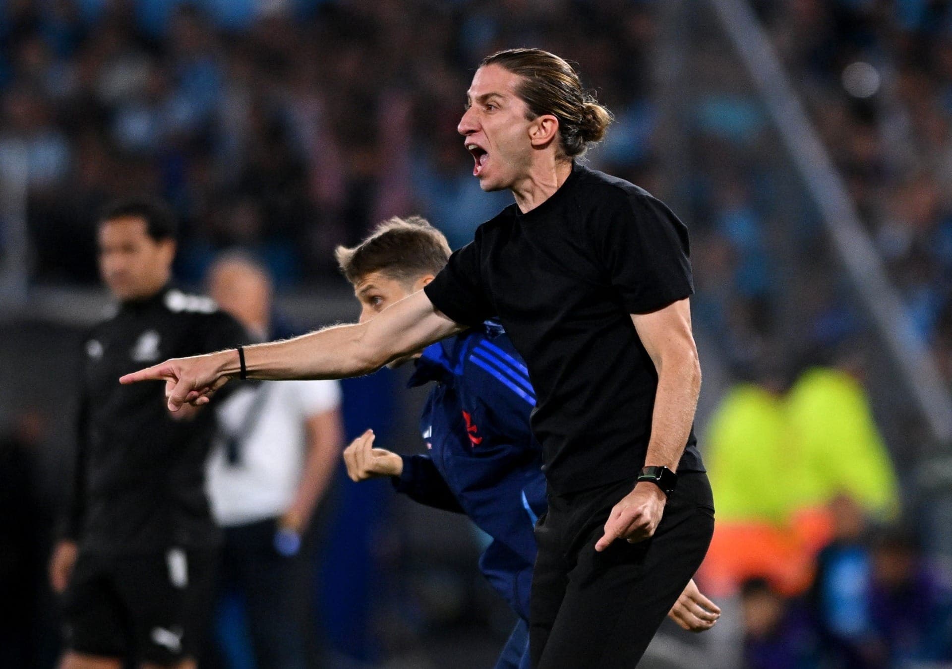 Filipe Luís, técnico do Flamengo