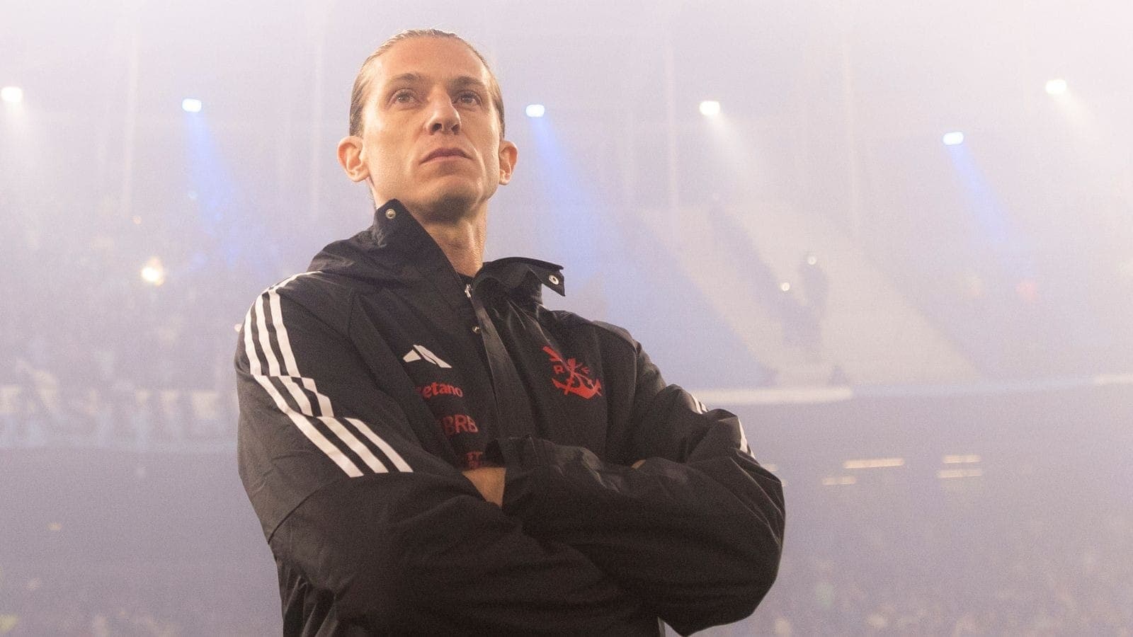 Filipe Luís, treinador do Flamengo