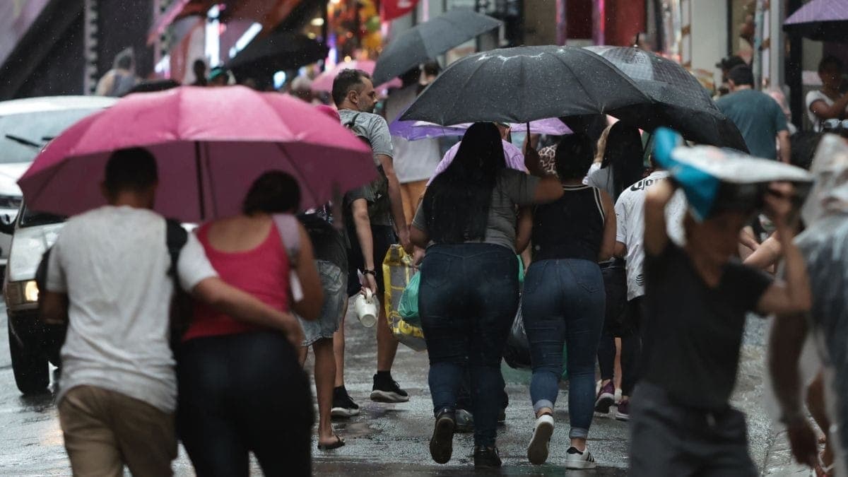 Chuva em São Paulo