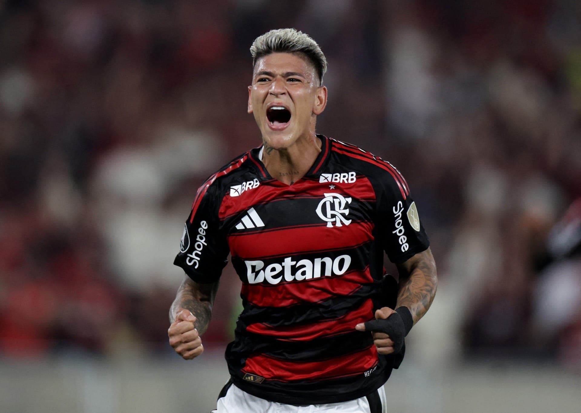 Carrascal, atacante do Flamengo