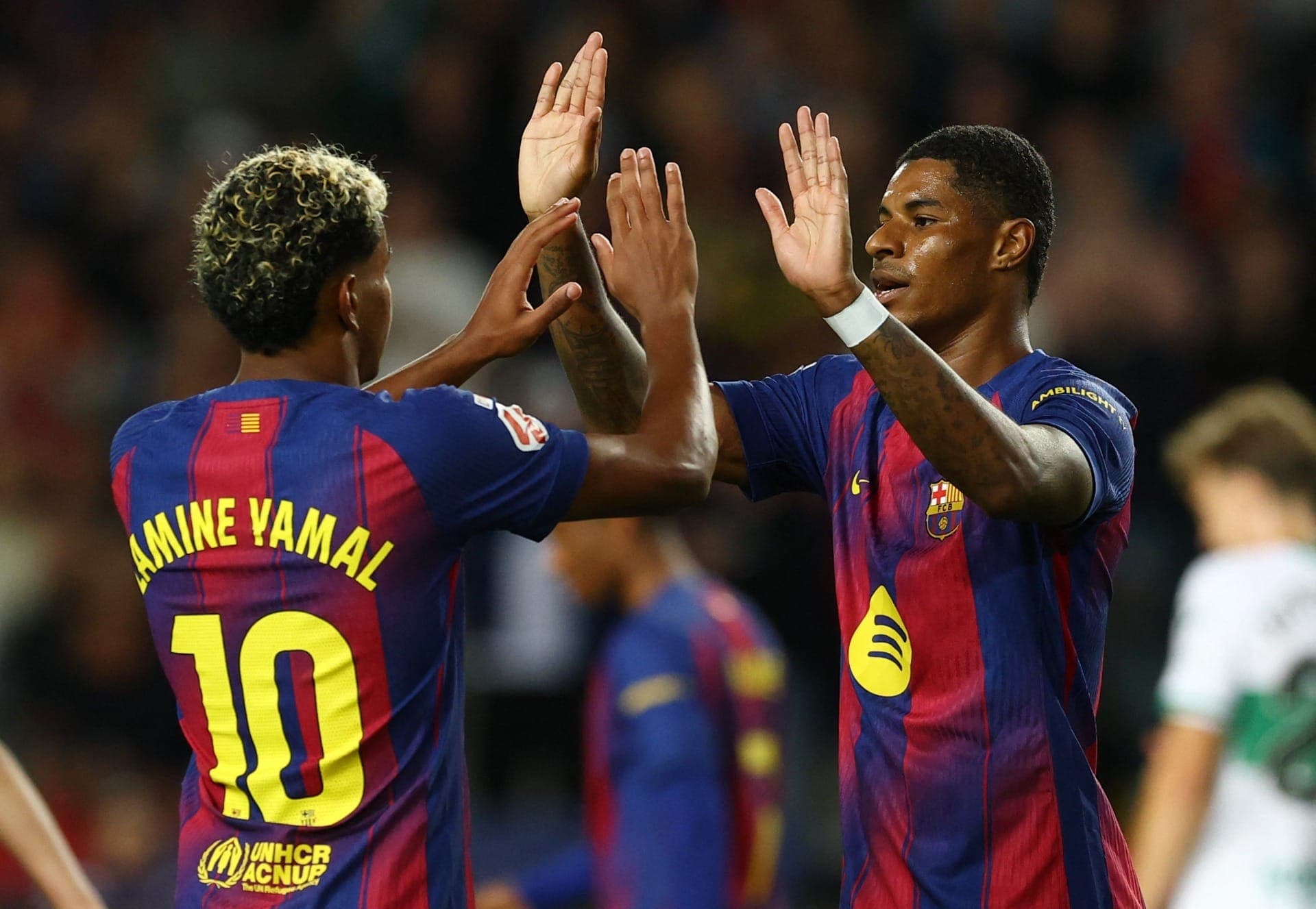 Yamal e Rashford