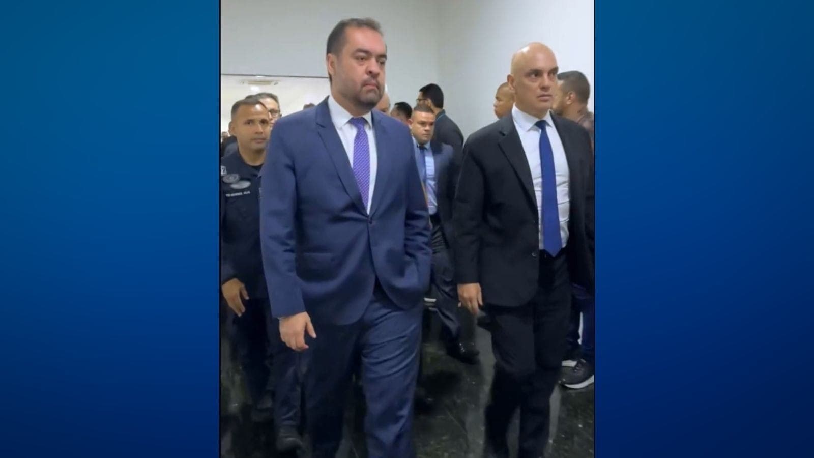 Cláudio Castro e Alexandre de Moraes