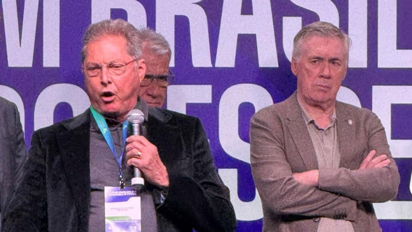 Oswaldo de Oliveira e Carlo Ancelotti