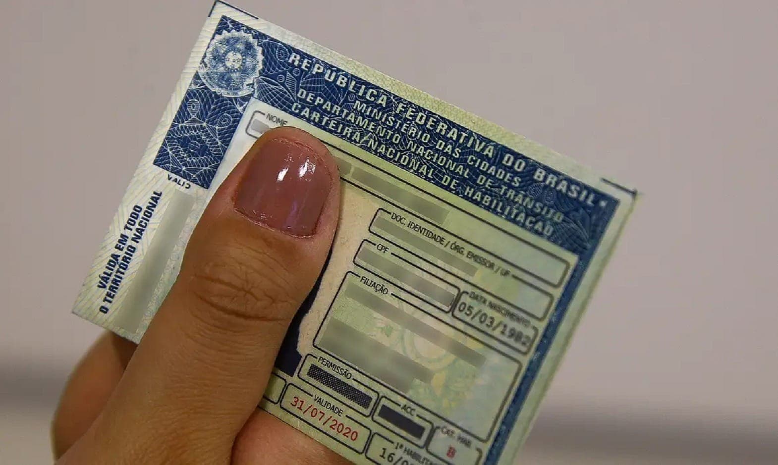 Carteira Nacional de Habilitação