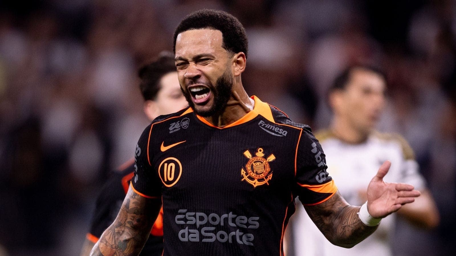 Memphis Depay, atacante do Corinthians