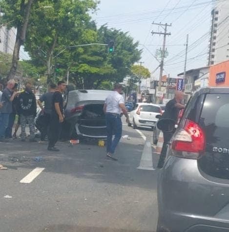 Acidente foi na avenida Bacabal