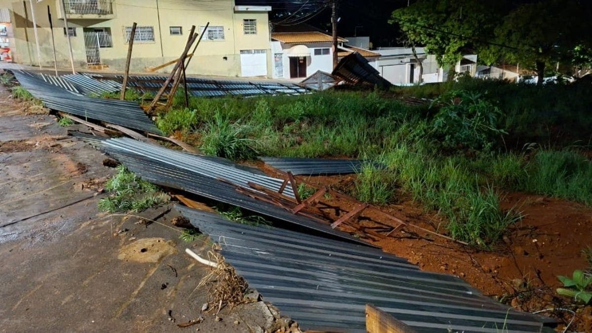 Chuva em São João da Boa Vista, no interior de SP