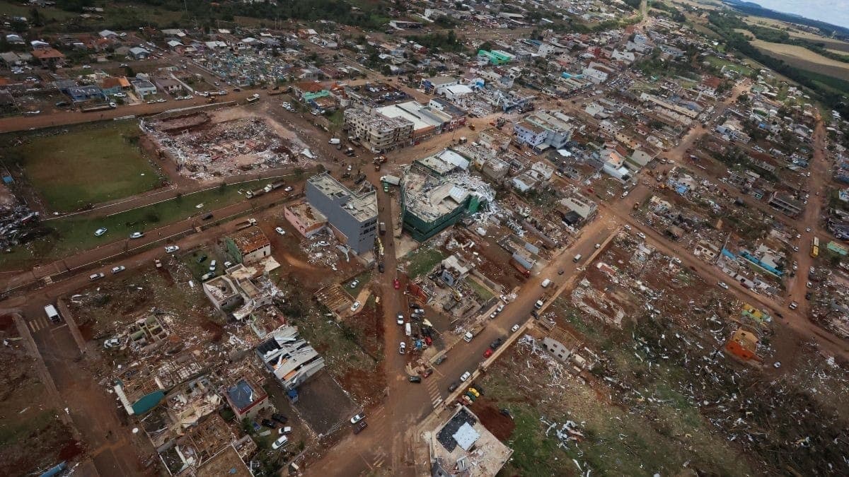 Tornado em Rio Bonito do Iguaçu