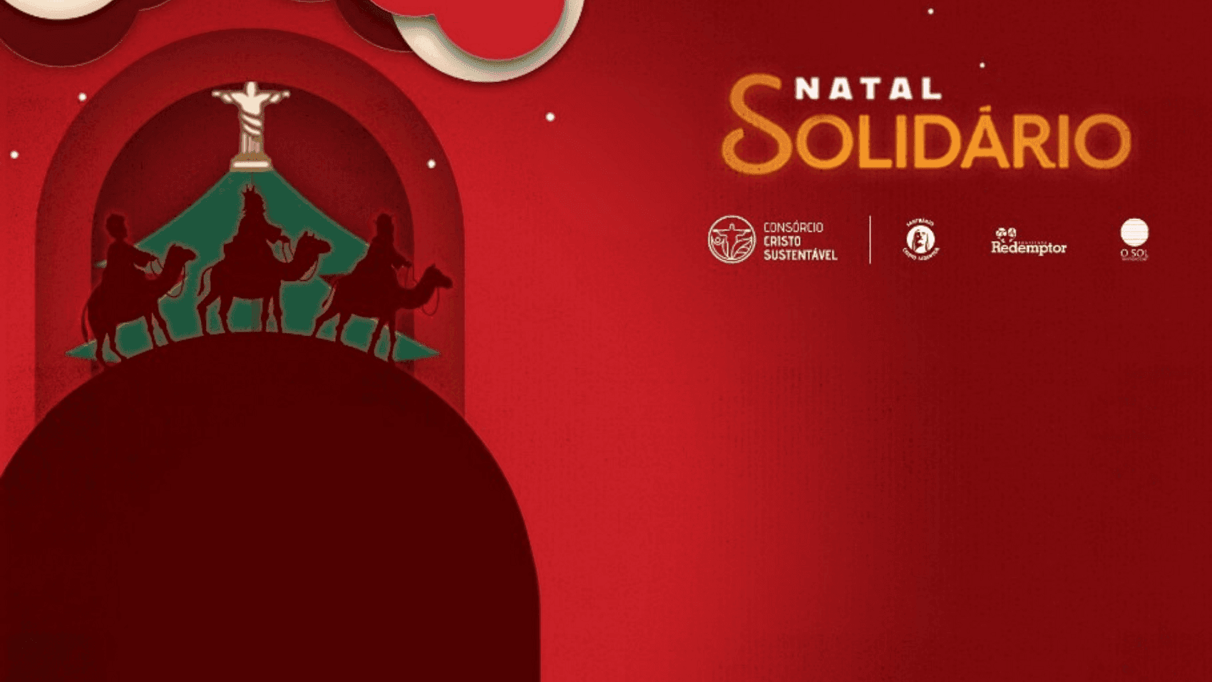 Natal Solidário No cristo 