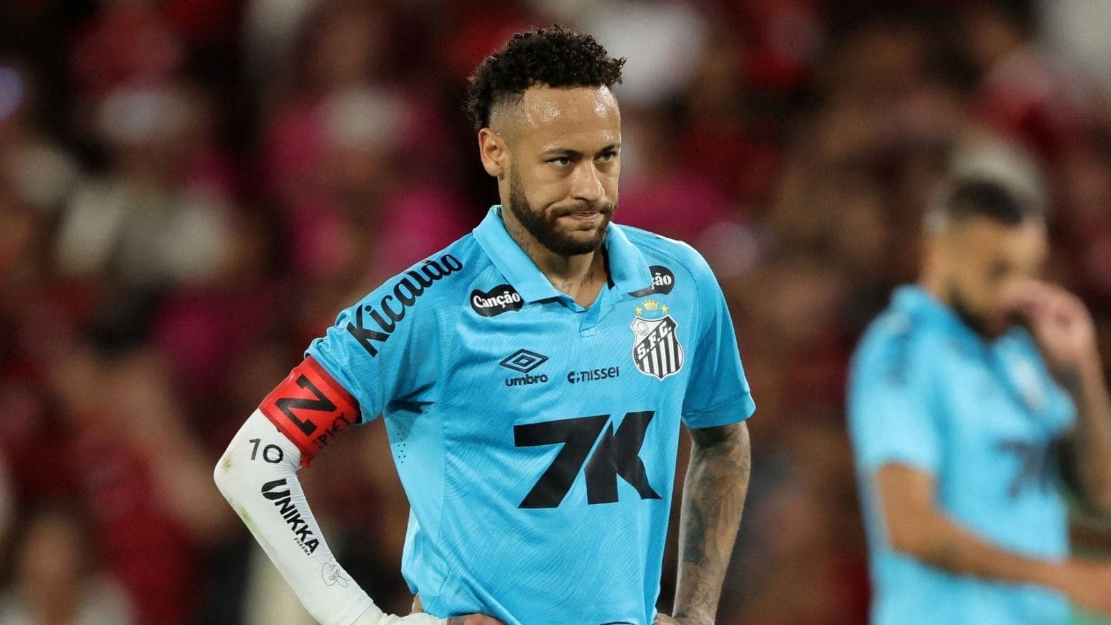 Neymar, atacante do Santos