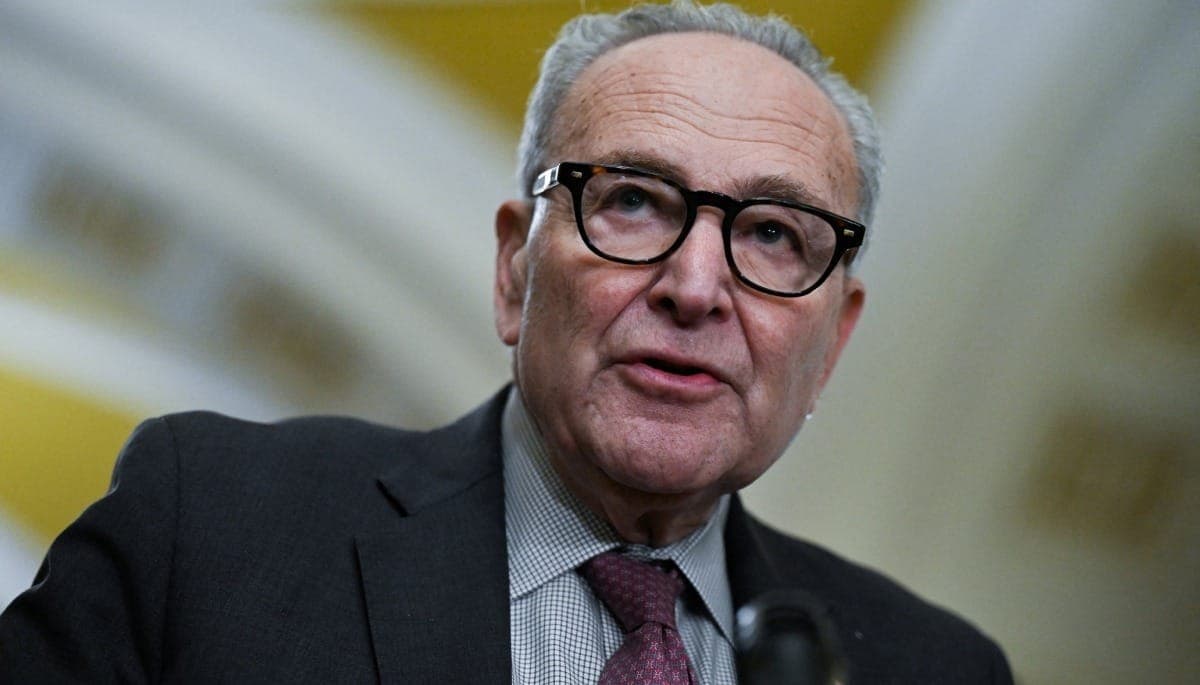 Chuck Schumer, líder dos Democratas no Senado