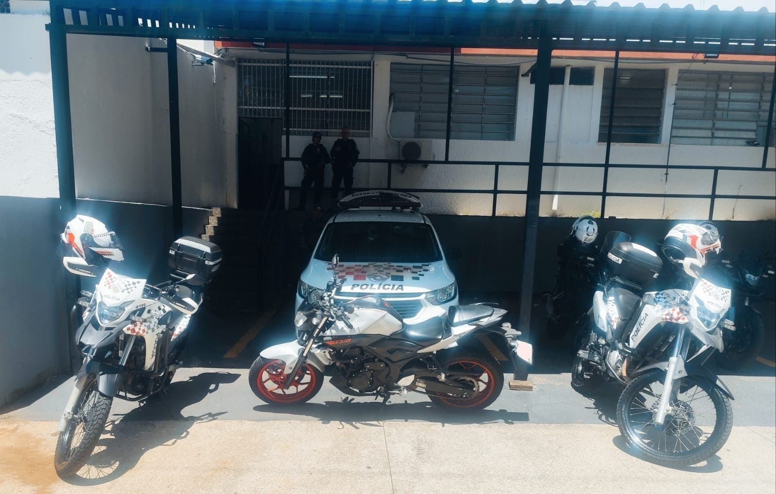 Motocicleta foi recuperada e devolvida à vítima