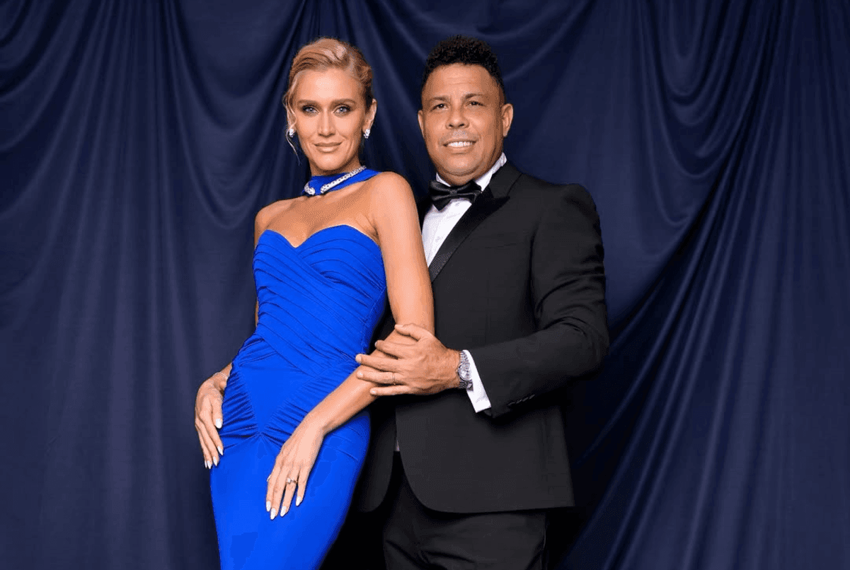 Ronaldo e Celina no Galácticos Gala