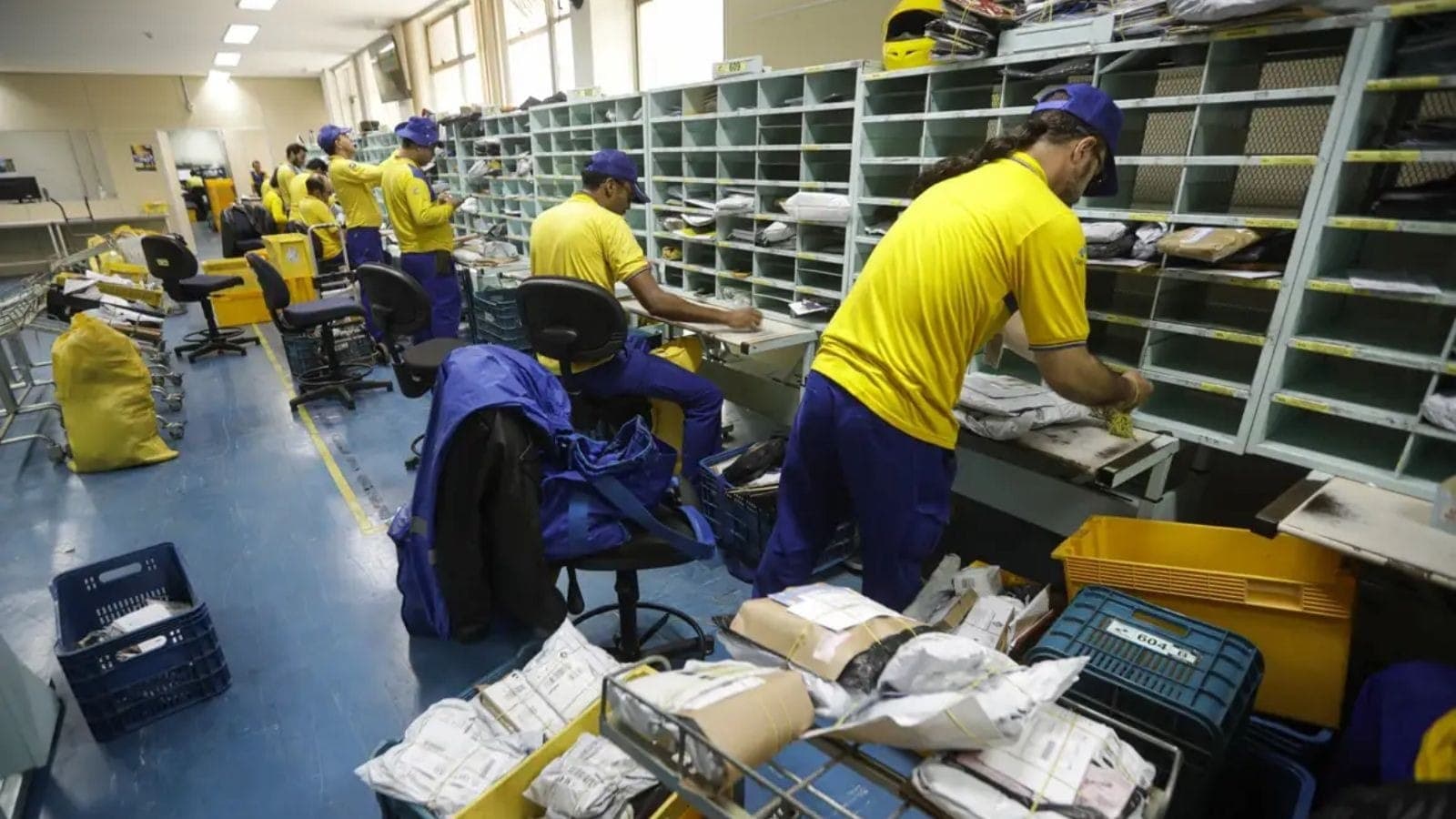 Funcionários dos Correios