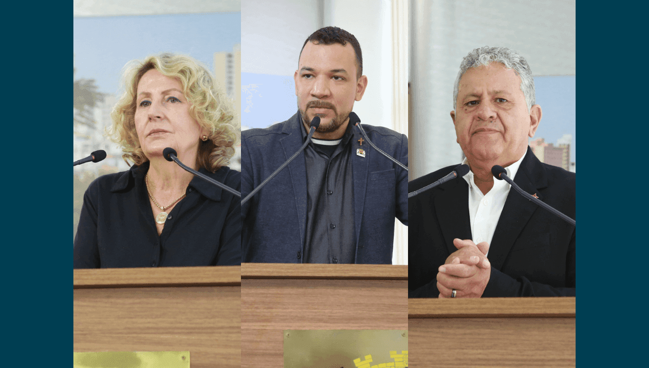 Iara Bernardi, Dylan Dantas e Izídio de Brito