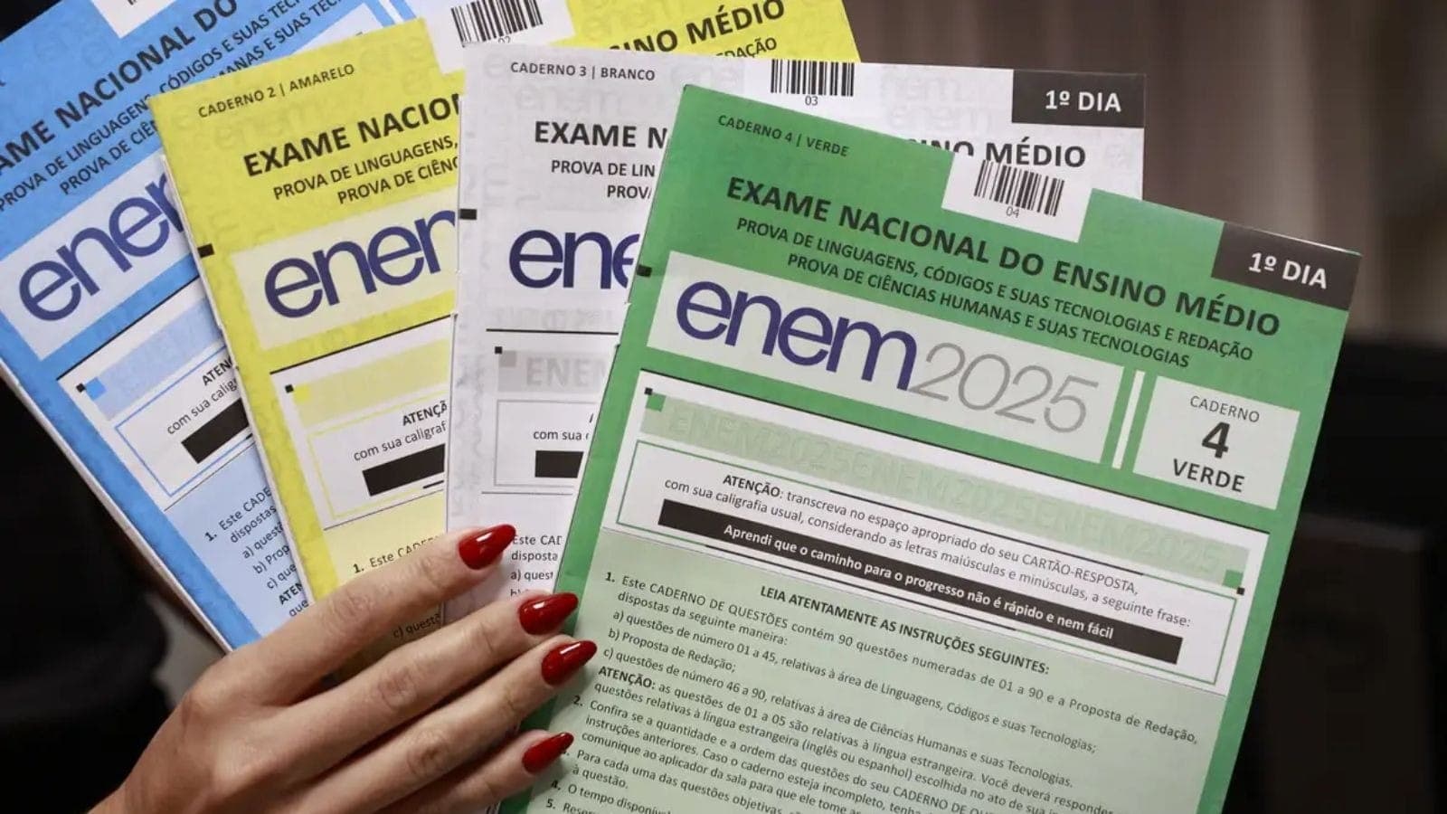 Enem 2025: candidatos poderão conferir a nota da redação e a pontuação em cada área de conhecimento avaliada