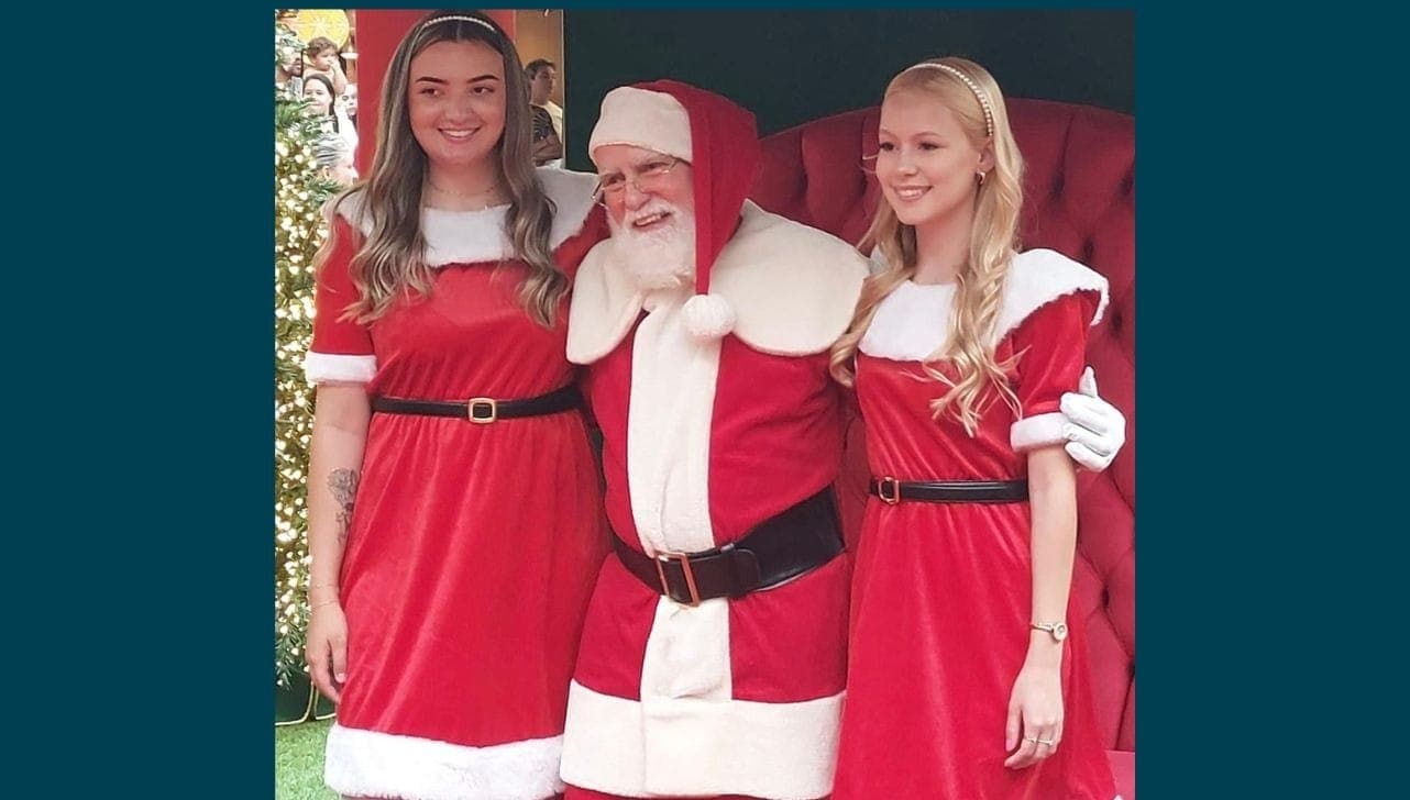 Papai Noel fica até dia 24 de dezembro