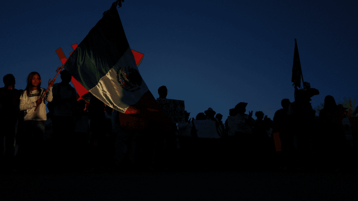 Protestos no México