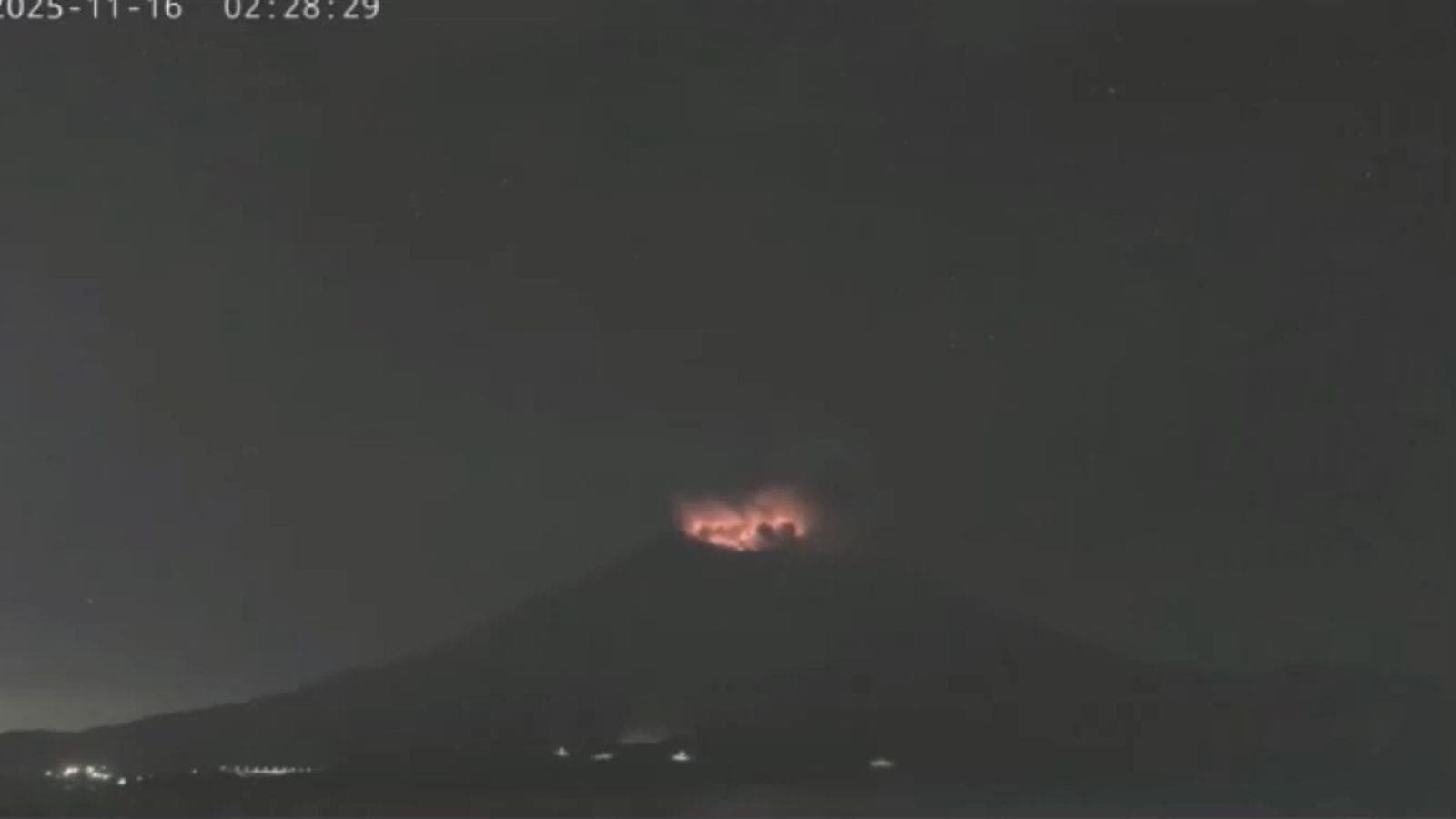 Vulcão no Japão