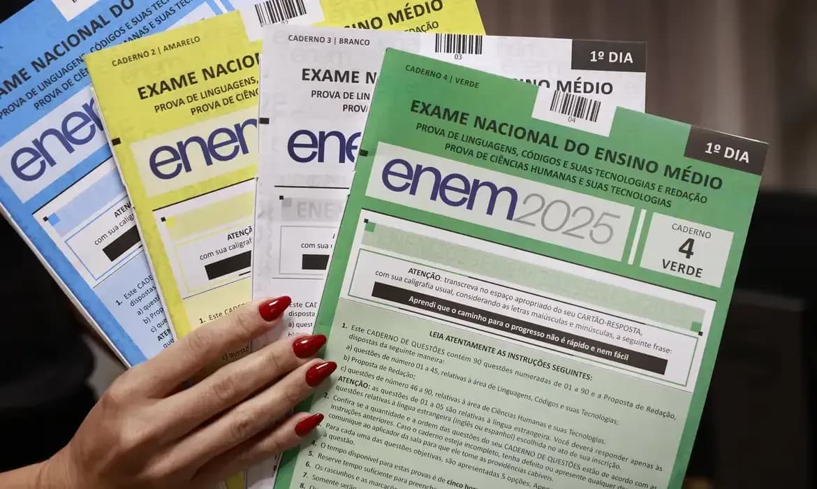 Gabarito do Enem 2025 será divulgado dia 20