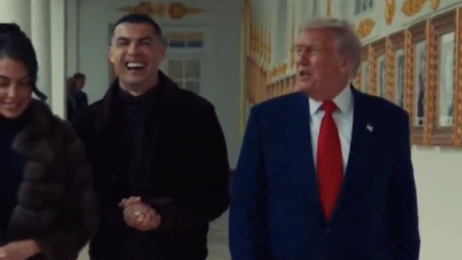 Cristiano Ronaldo e Donald Trump