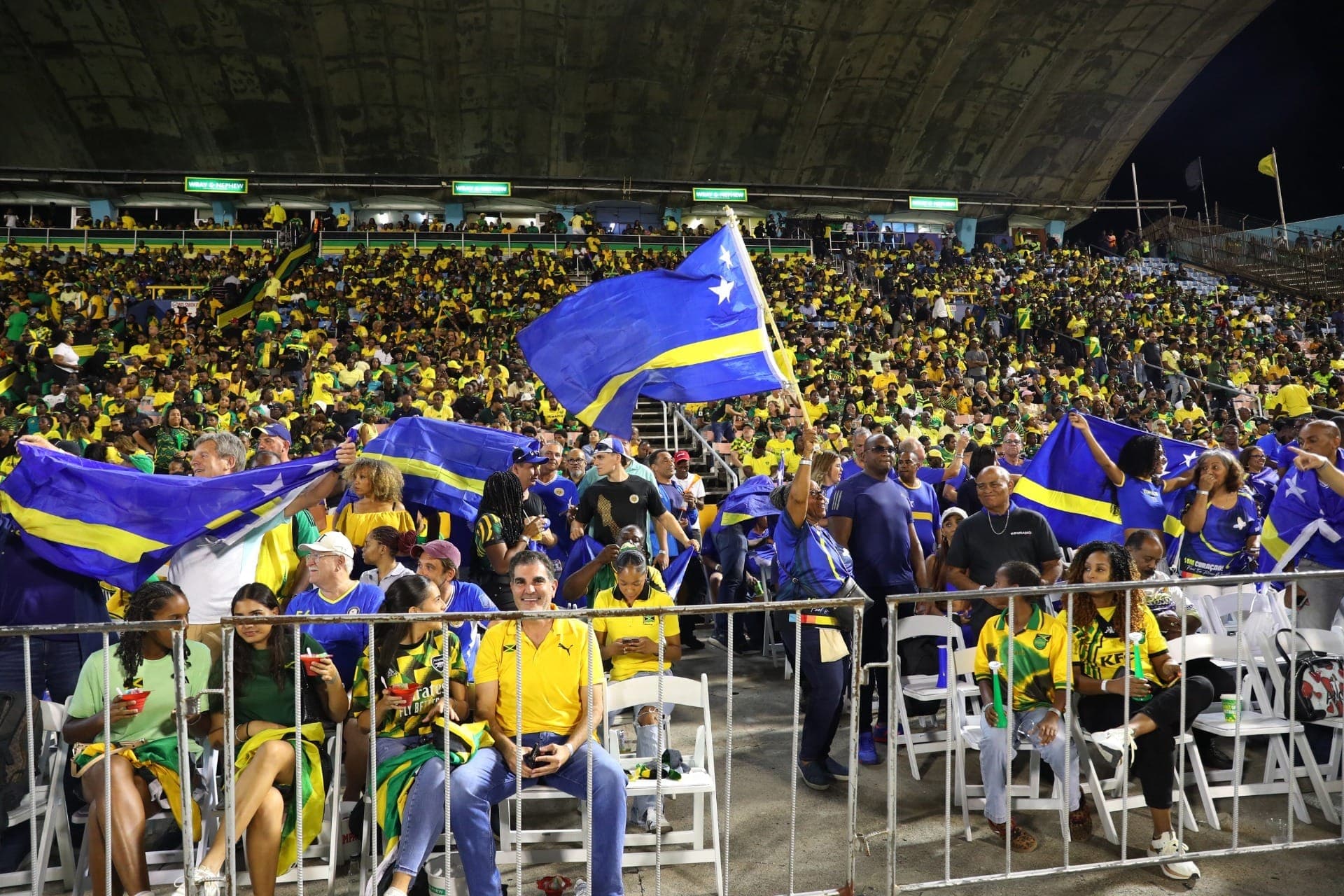 Curaçao comemora vaga na Copa